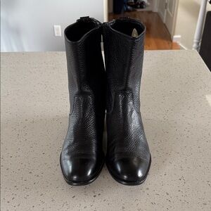 Coach Black Combat & Moto Boots